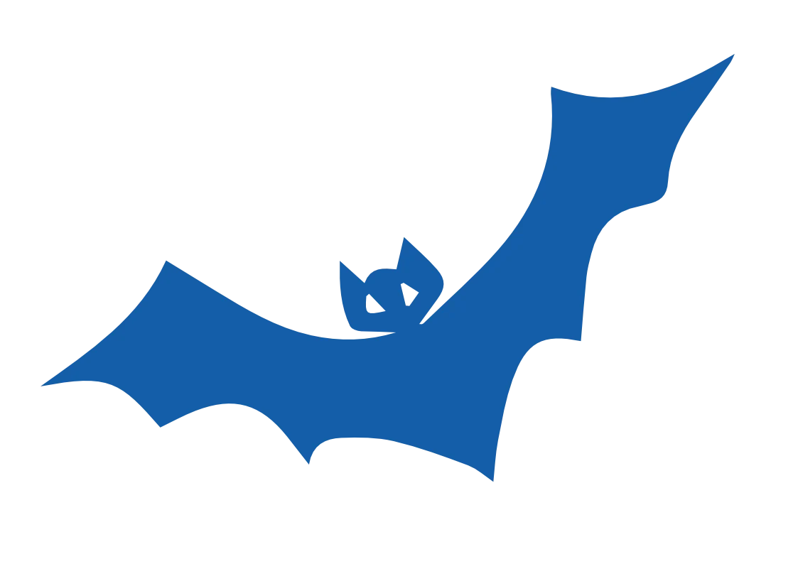 murciélago azul
