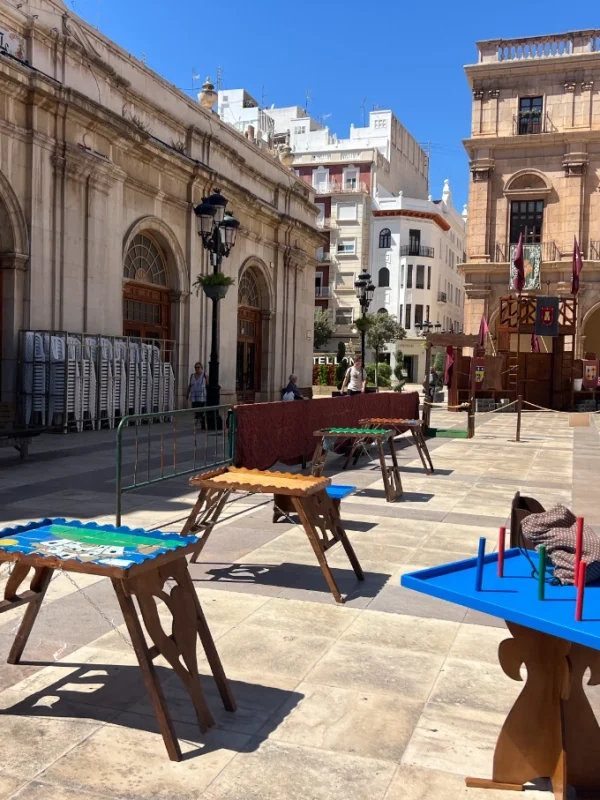 Rincón infantil medieval